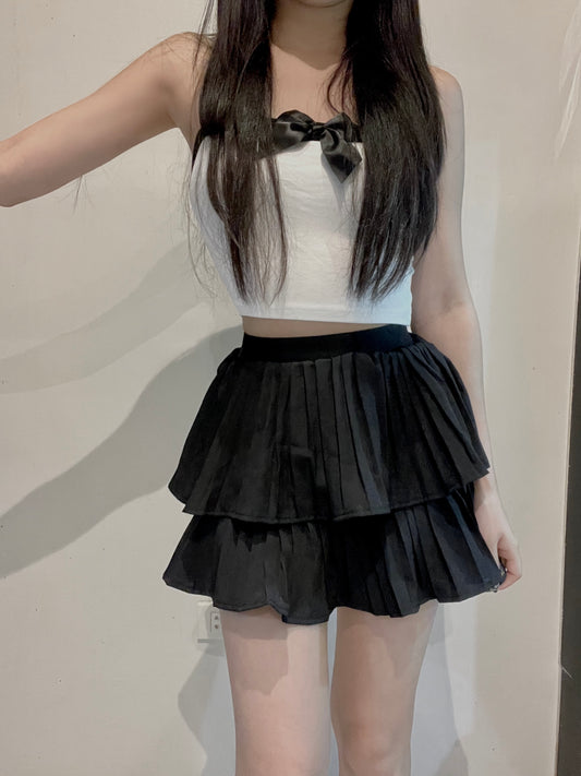 Ballet Pleated Skirt