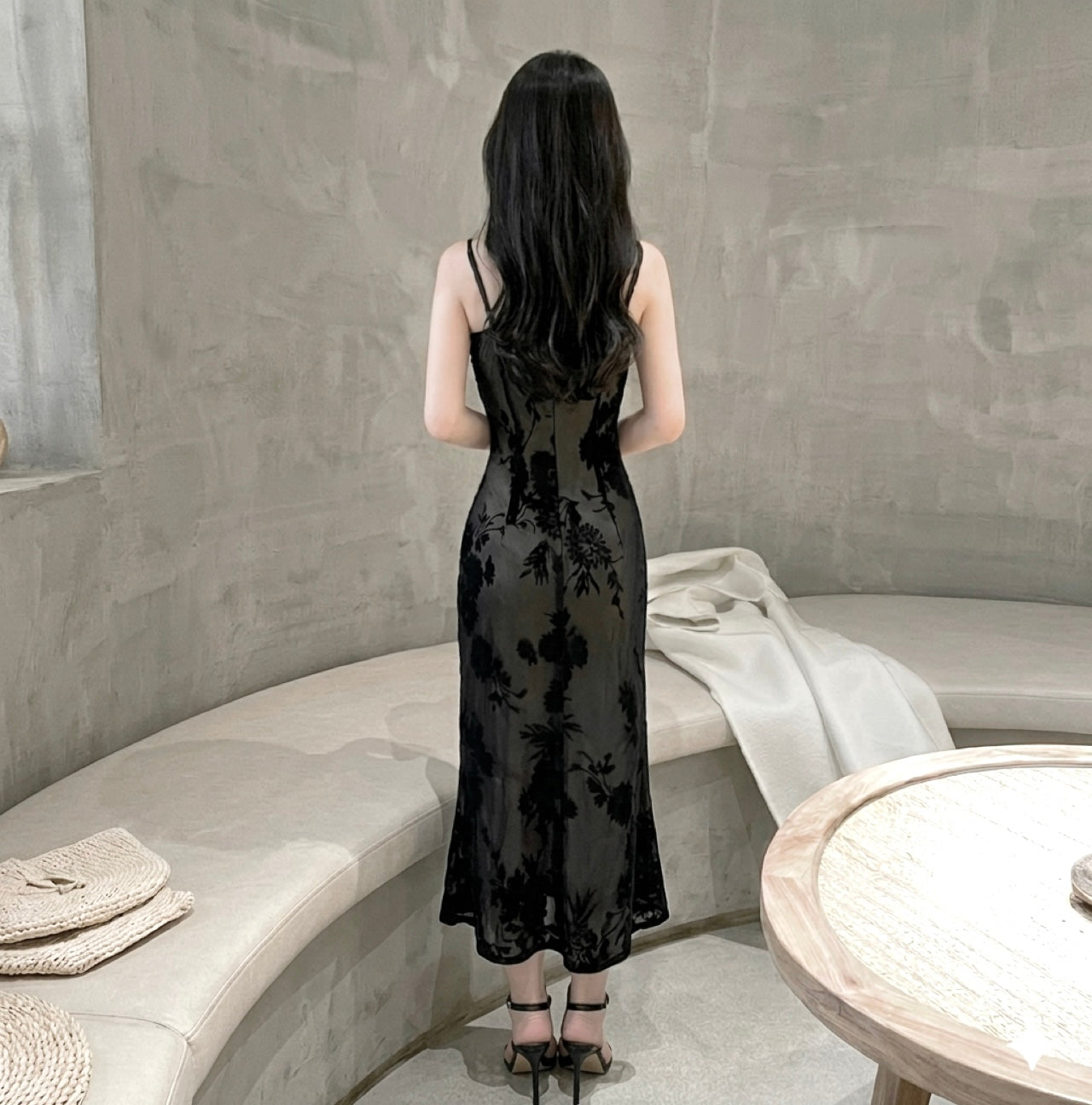 French slimming dress