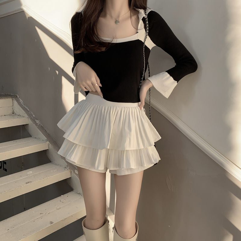 Ballet Pleated Skirt
